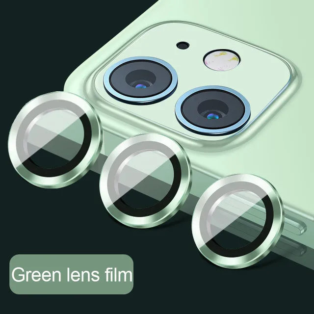 Lens Metal Ring Protector Glass for iPhone 11 12 13 Pro Max Camera Lens Protection On iPhone 12 15 13Pro 14 Pro Max Camera Film