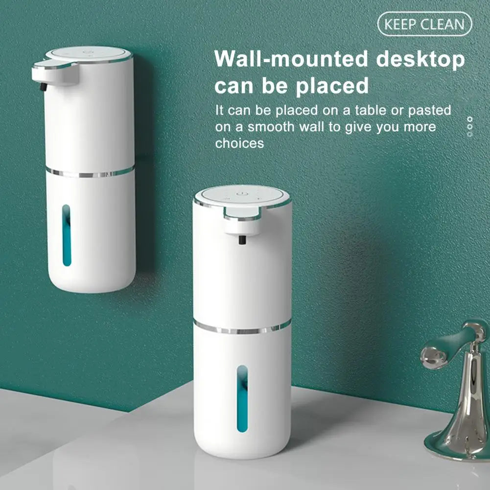 Soap Dispenser with Adjustable Settings Long-lasting Battery Soap Dispenser Touchless Rechargeable for Bathroom for Hygienic