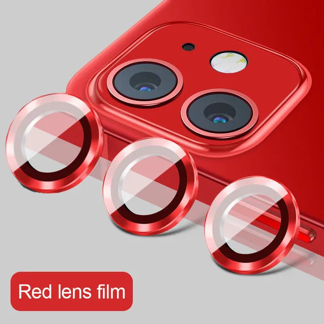 Lens Metal Ring Protector Glass for iPhone 11 12 13 Pro Max Camera Lens Protection On iPhone 12 15 13Pro 14 Pro Max Camera Film