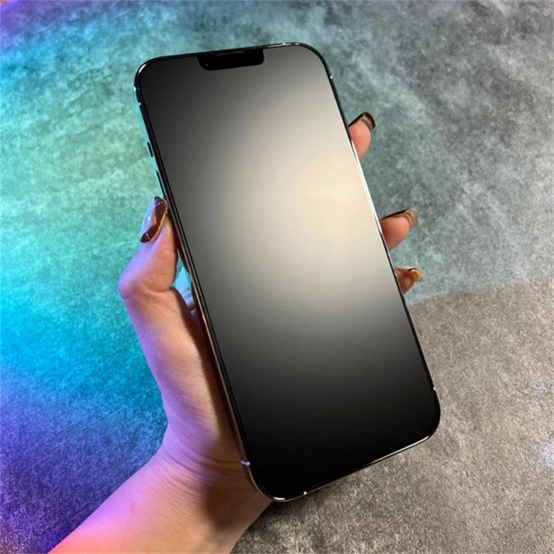 Privacy + Matte Tempered Glass for iPhone X XS XR 11 12 13 mini 14 15 16 Pro MAX 6 7 8 Plus SE Anti Spy Peeping Screen Protector