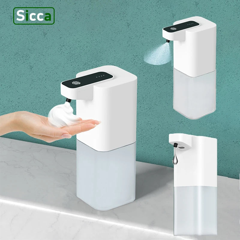 USB Rechargeable Soap and Gel Dispenser Foam Automatic Smart Hand Washing Inductive Sprayer for Home Bathroom Items Kitchen dish