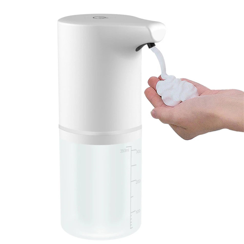 USB Charge Automatic Sensor Foam Soap Dispenser Smart Induction Liquid Soap Dispenser for Kitchen Bathroom Touchless Hand Washer