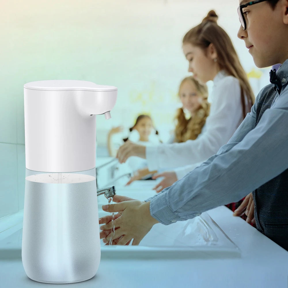 New Automatic Induction Foam Soap Dispenser 2000mAh USB Charging Smart Infrared Touchless Hand Washer For Kitchen Bathroom