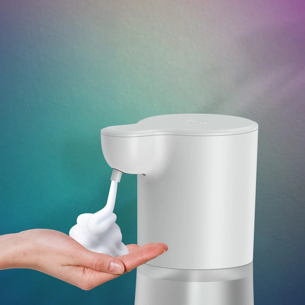 New Automatic Induction Foam Soap Dispenser 2000mAh USB Charging Smart Infrared Touchless Hand Washer For Kitchen Bathroom