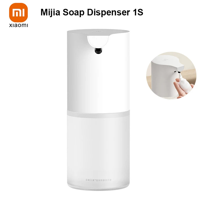 NEW XIAOMI Mijia Soap Dispenser 1S Type-C Rechargeable Automatic Induction Foaming Machine Smart Sensor Kitchen Hand Washer