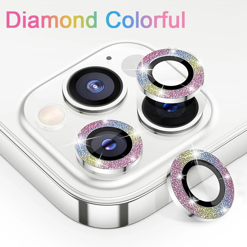 Lens Metal Ring Protector Glass for iPhone 11 12 13 Pro Max Camera Lens Protection On iPhone 12 15 13Pro 14 Pro Max Camera Film