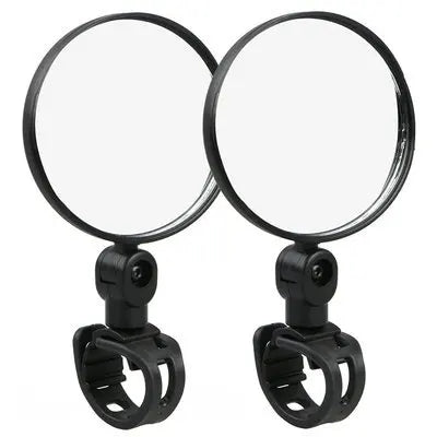 Bicycle Rearview Mirror 360 Degree Rotation Auxiliary Convex Mirror Handlebar Mount Cycling Bike Rear View Mirrors