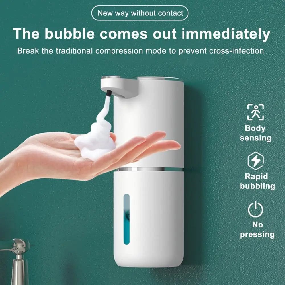 Touchless Foam Soap Dispenser with Adjustable Settings Touchless Rechargeable Soap Dispensers for Bathroom Kitchen for Hygienic